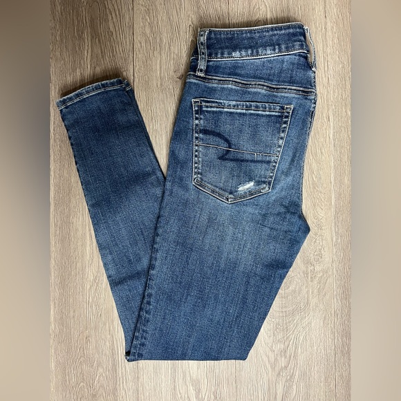 American Eagle Super Stretch Hi Rise Jegging Size 2 Regular - Picture 3 of 11